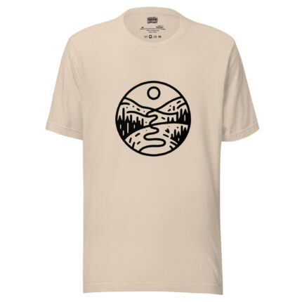 Cosmic Yin Yang Doodle T-Shirt - Universal Balance