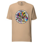 Vibrant Expression T-Shirt - Colorful Whimsy Unleashed - Image 3