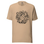 Whirlpool of Whimsy T-Shirt: Spiraling Doodle Delight - Image 2