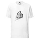 Structural Contour Doodle – Sleek Urban Tee - Image 7