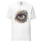 Abstract Eye Swirl Doodle – Artistic Insight Tee - Image 7