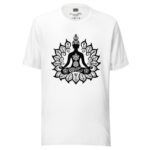 Mandala Meditation Women's T-shirt - Intricate Tranquility Pattern - Image 7