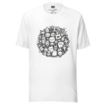 Doodle Mania T-Shirt with Charismatic Characters - Image 7