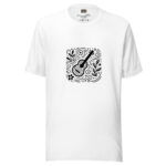 Melodic Doodles T-Shirt - Acoustic Serenade Sketch - Image 7