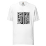 Whirlwind Rhythms T-Shirt - Swirling Abstract Lines