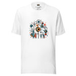 Abstract Metropolis T-Shirt - Cityscape Circles - Image 7