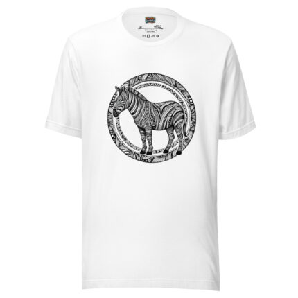 Savannah Grace T-Shirt - Zentangle Horse
