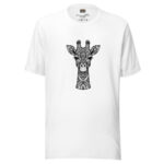 Giraffe's Gaze T-Shirt - Sky-High Grace - Image 7