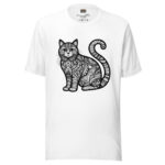 Feline Mystique T-Shirt - The Enigmatic Cat - Image 7