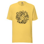Whirlpool of Whimsy T-Shirt: Spiraling Doodle Delight - Image 4