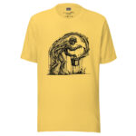 Abstract Musician T-Shirt - Rhythmic Ink Flow - Image 4