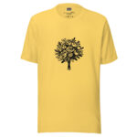 Whispers of Nature Collection T-Shirt - Enchanted Rose Doodle - Image 4