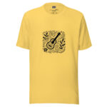 Melodic Doodles T-Shirt - Acoustic Serenade Sketch - Image 4