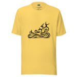 Flowing Forms Doodle T-Shirt - Dynamic Movement - Image 5