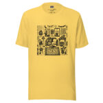 Cozy Interiors Collection T-Shirt - Sketches of Solitude - Image 5