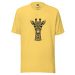 Giraffe's Gaze T-Shirt - Sky-High Grace - Image 4