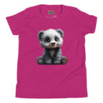 Panda Playtime T-Shirt - Adorable Monochrome Charm