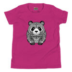 Playful Panda Zentangle T-Shirt - Bamboo Whimsy - Image 4