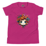 Whimsical Whorls T-Shirt - Spirited Hair Doodle - Image 3