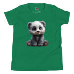 Panda Playtime T-Shirt - Adorable Monochrome Charm - Image 5