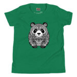 Playful Panda Zentangle T-Shirt - Bamboo Whimsy - Image 5