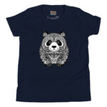 Playful Panda Zentangle T-Shirt - Bamboo Whimsy - Image 2