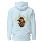 Friar Burgs EST. 2023 Back Logo Hoodie - Iconic Monk & Burger Display Apparel