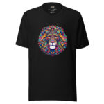 Psychedelic Lion T-Shirt - Regal Radiance - Image 2