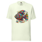 Psychedelic Fish T-Shirt - Aquatic Colour Splash - Image 6