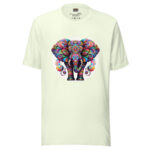 Psychedelic Elephant T-Shirt - Mystical Elegance