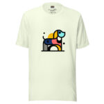 Adorable Dog Doodle Art T-Shirt - Image 6