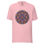 Psychedelic Mandala T-Shirt - A Kaleidoscope of Colours - Image 3