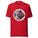 Psychedelic Fish T-Shirt - Oceanic Dream - Image 2