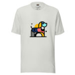 Adorable Dog Doodle Art T-Shirt - Image 5