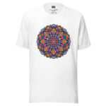 Psychedelic Mandala T-Shirt - A Kaleidoscope of Colours - Image 7