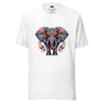 Psychedelic Elephant T-Shirt - Mystical Elegance - Image 7