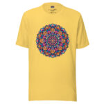 Psychedelic Mandala T-Shirt - A Kaleidoscope of Colours - Image 4