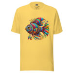 Psychedelic Fish T-Shirt - Aquatic Colour Splash
