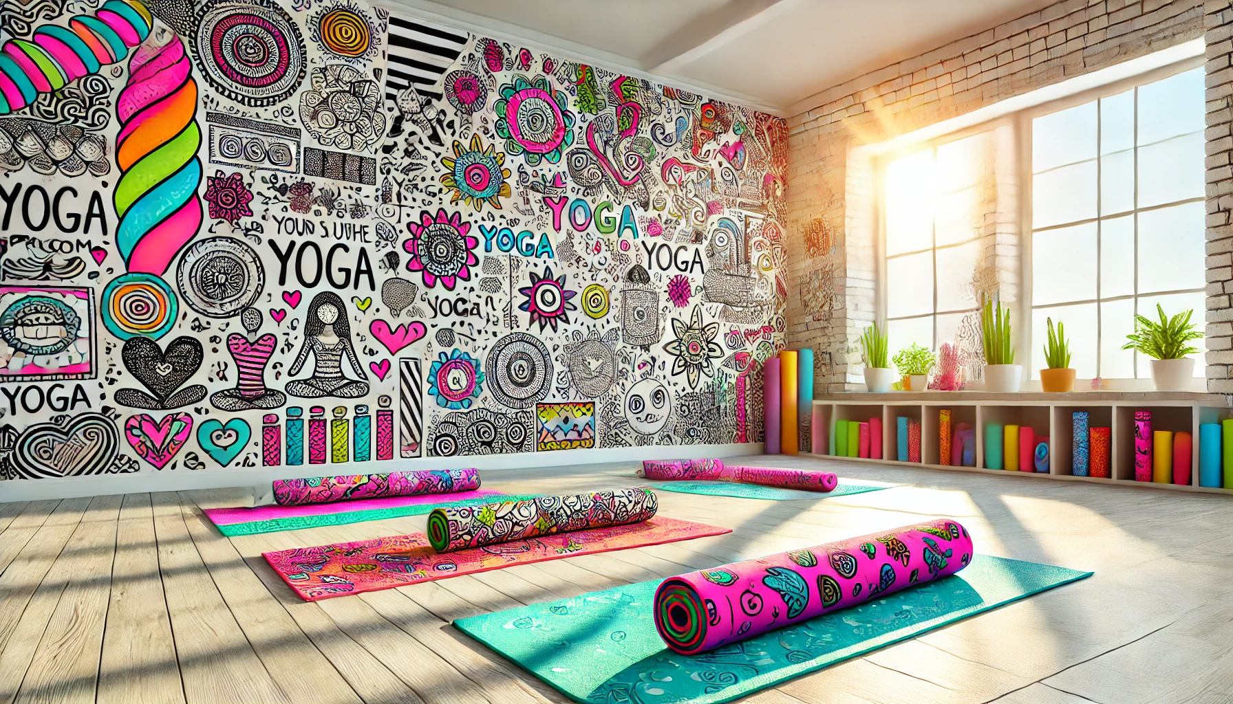 Doodle Leggings Are Perfect for Yoga