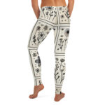 Playful Floral Doodles Leggings for Everyday Wear - Image 2