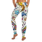 Artistic Adorable Cute Doodles Leggings for All Occasions - Image 2