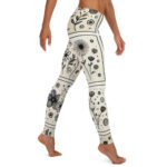 Playful Floral Doodles Leggings for Everyday Wear - Image 4