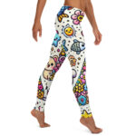 Artistic Adorable Cute Doodles Leggings for All Occasions - Image 4