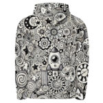 Stylish Hoodies with Cool Doodles Design for Casual Wear - Image 3