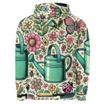 Butterfly Bliss Garden Doodles Hoodie Design - Image 5