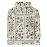 Cute Flower Doodle Hoodie for Cosy Days