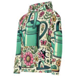 Butterfly Bliss Garden Doodles Hoodie Design - Image 4