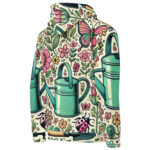 Butterfly Bliss Garden Doodles Hoodie Design - Image 6