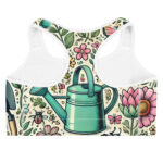 Blooming Garden Doodles Sports Bra Design - Image 4