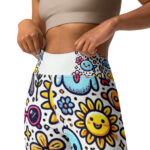Yoga Leggings with Cute Doodles - Image 4